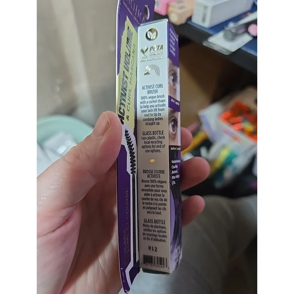 Pacifica Activist Volume & Curl Mascara Black 0.24 Oz / 7g Volumizing NIB